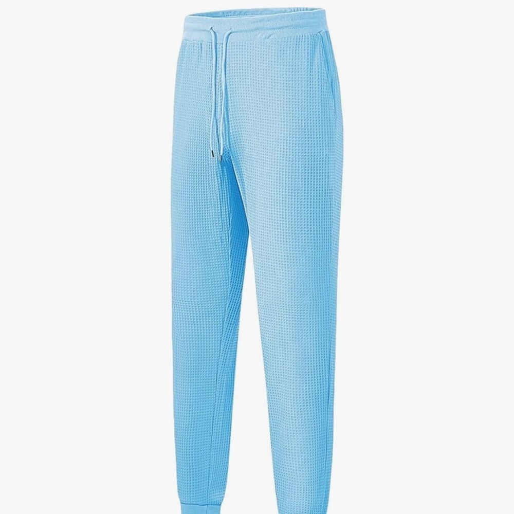 Women  3 XL Cotton 
Auden Sky Blue Joggers
Elastic waist, drawstring tie